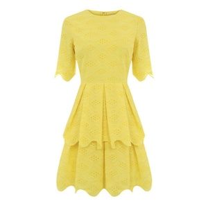 Warehouse London Broiderie Dress